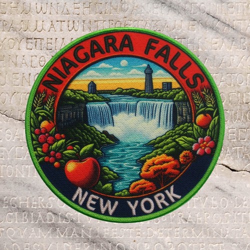 Niagara falls state - falls, patch