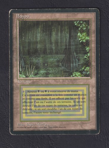 Magic mtg bayou 3ème ed - magic,