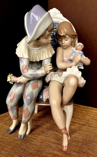 Figurina lladro giullare - figurina, "giullare