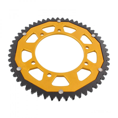 Kettenrad alu gold zähne - gold, 53-zähne