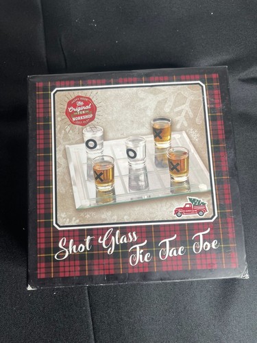 Shot glass tic tac toe - tic,