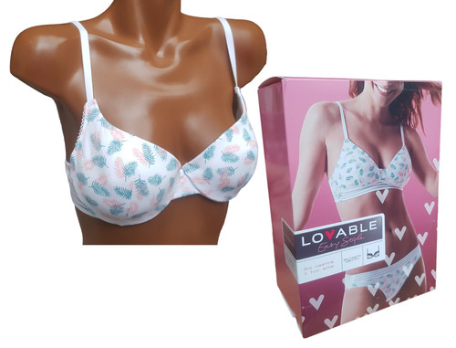 Reggiseno balconette imbottito