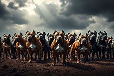 Targa in latta PIT BULL 30 x