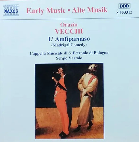 Orazio vecchi lamfiparnaso - cd,