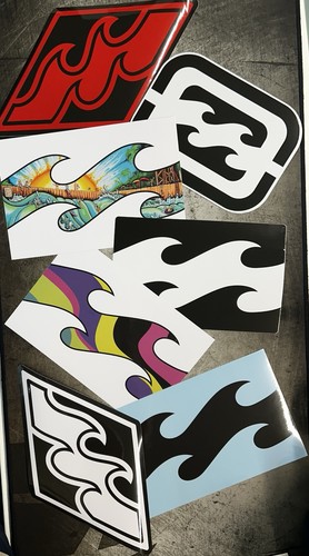 Billabong stickers set - set, 7