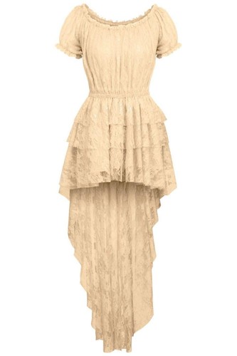 Daisy corsets abito crema - abito,