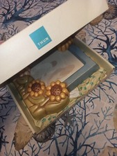 Thun portafoto cornice azzurro blu  x foto fiori girasoli sole 