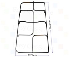 Fitting Foster Griglia Cucina Piano Cottura a 2 Fuochi Smaltata 46,2 X 22,9 cm.