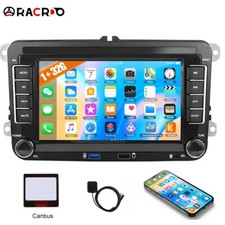 32 GB 7" 2DIN autoradio Android 13 GPS navigatore per Touran Tiguan VW Golf 5 6 Polo 6R