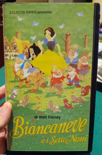 Vhs biancaneve i - vhs, sette