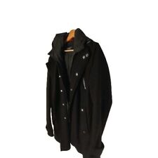 Cappotto Caban Uomo Paolo Pecora in Lana Blu Scuro Elegante Invernale