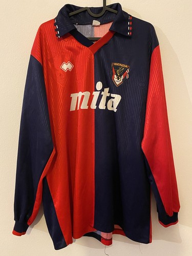 Maglia calcio match worn genoa - match,