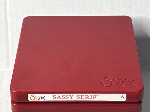 Sizzix bigz alfabeto - sizzix,