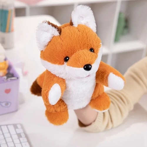 Peluche pupazzi mano volpe - mano,