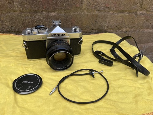 Fotocamera reflex konica - fotocamera, 35