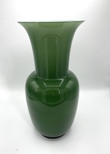 Venini vaso Opalino verde