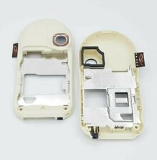 Originale Nokia 7370 7373 D - cover cover centrale scocca fotocamera vetro sim bianco NUOVO