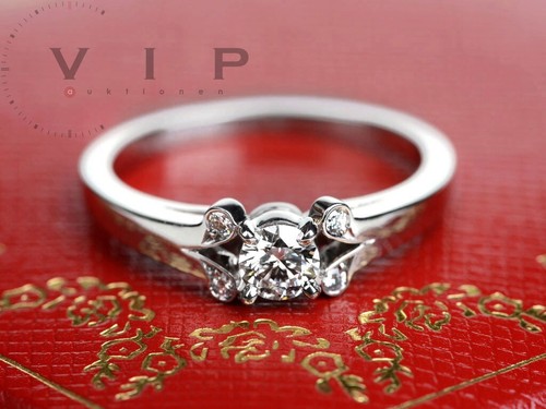 Anello solitario cartier - solitario,