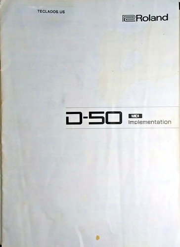 Roland sintetizzatore - d-50,