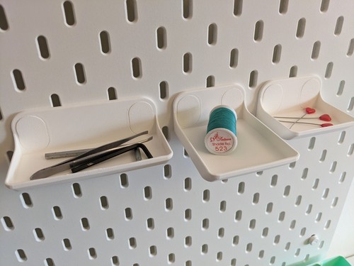 Set vassoi ikea skadis - set,
