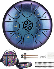 Tamburo Con Lingua in Acciaio