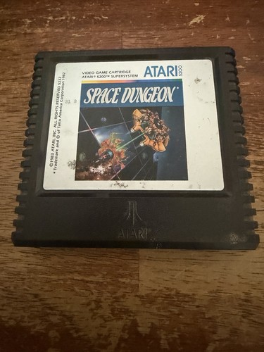 Space dungeon atari - atari, 5200