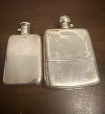 2 Antiche fiaschette argento