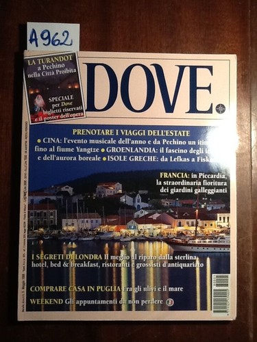 Dove maggio 1998 - -,