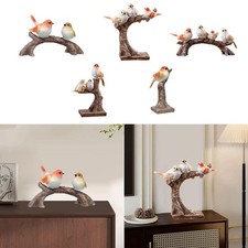 Figurina di uccello in resina