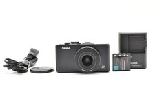 SIGMA DP1X fotocamera digitale nera. Con batteria. DANNI ALLO SCHERMO.#2539273