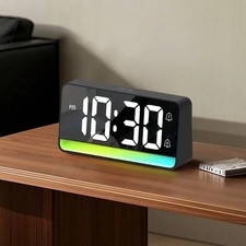 Led digital alarm clock with - digital,