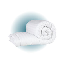 Piumino a righe per inverno