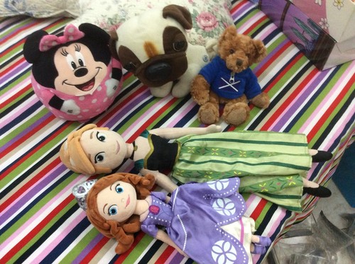 Lotto bambole peluche con - bambole,