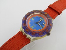 Swatch scuba red - red, island