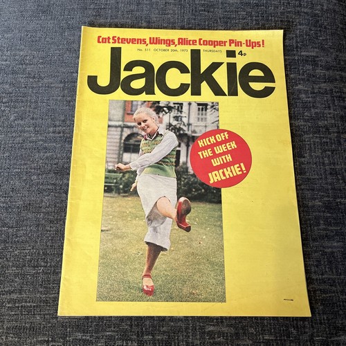 Jackie magazine oct 1973 - -,