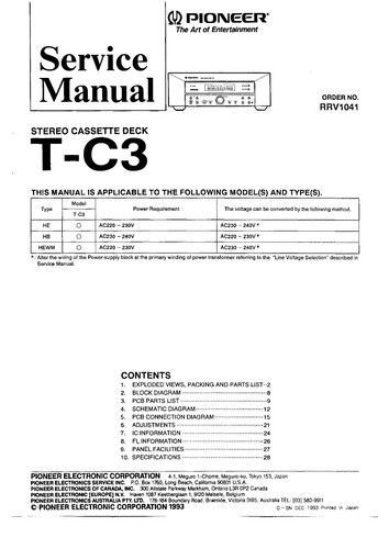 Manuale servizio per - di,