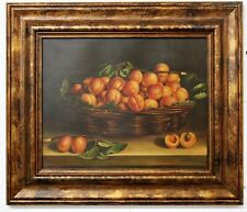 DIPINTO "CESTO DI ALBICOCCHE"