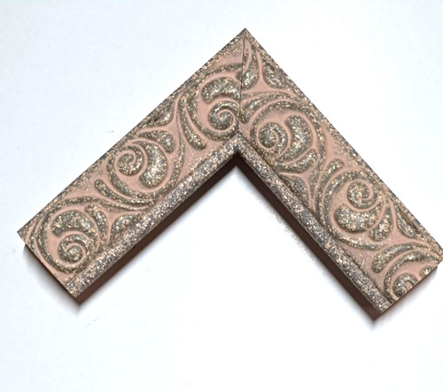 Cornice legno rosa - in, 8