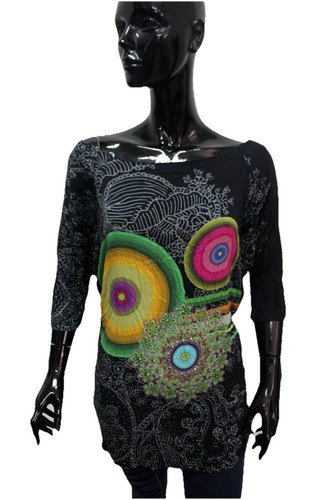 Maglia donna desigual tunica - desigual, m