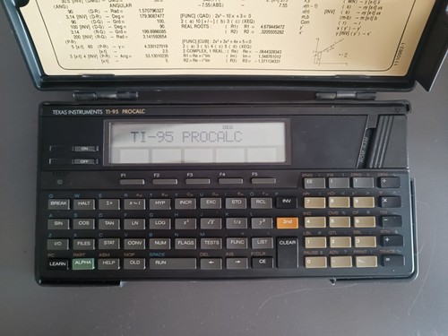 Texas instruments 95 - instruments, ti-95