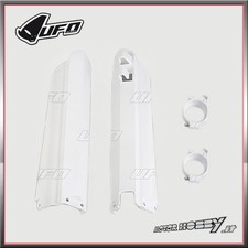 COPRISTELI FORCELLA UFO YAMAHA YZ125/250 99-04 YZF250 01-04 YZF 450 03-04 BIANCO