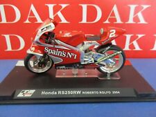 Die cast 1/24 Modellino Moto GP Honda RS250RW Roberto Rolfo 2004