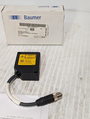 Baumer sensore laser - baumer,