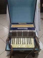 ANTICA FISARMONICA GILDEMEISTER TASTI IN MADRE PERLA SUPER VINTAGE PER COLLEZION