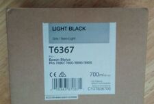11-2020 NUOVO EPSON T6367 inchiostro nero chiaro 700 ml per Stylus Pro 7890/7900/9890/9900
