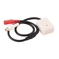 Microfono preamplificato per DVR 6-12V - guadagno regolabile