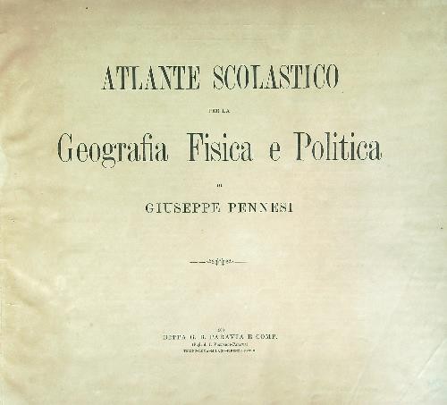Atlante scolastico per - scolastico, la