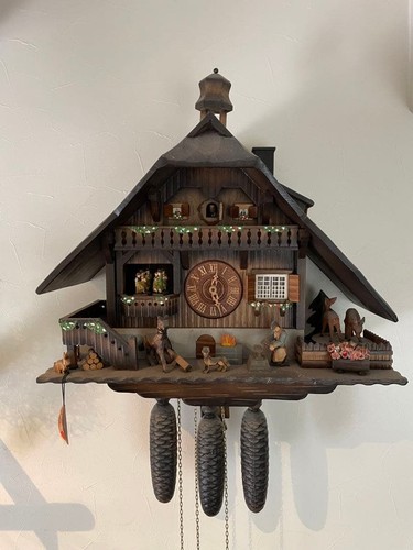 Orologio cucù meccanico - a,