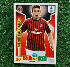 CARD ADRENALYN XL CALCIATORI PANINI 2019/20 MILAN N°202 CALDARA 2020 ⚽️