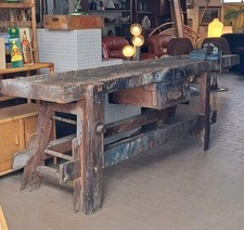 Banco Da Falegname Vintage Con